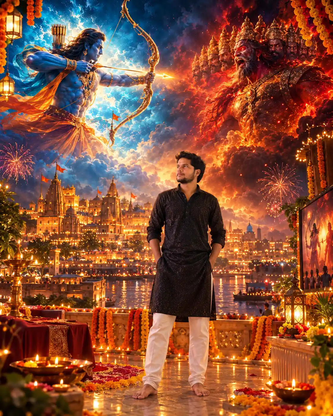 Diwali Cinematic Photo Prompt